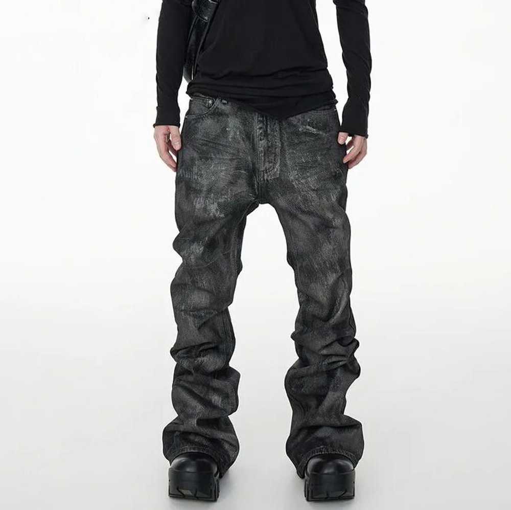 Japanese Brand × Streetwear Black / Gray Vintage … - image 2