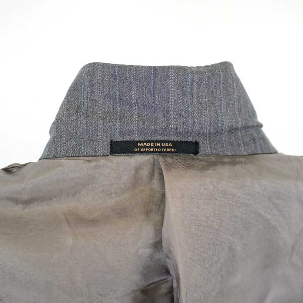 Hart Schaffner Marx Hart Schaffner Marx Wool Gray… - image 11