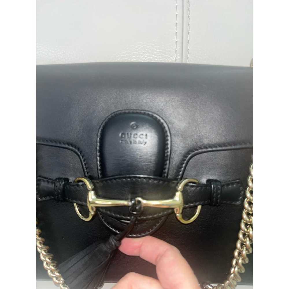 Gucci Emily leather handbag - image 5