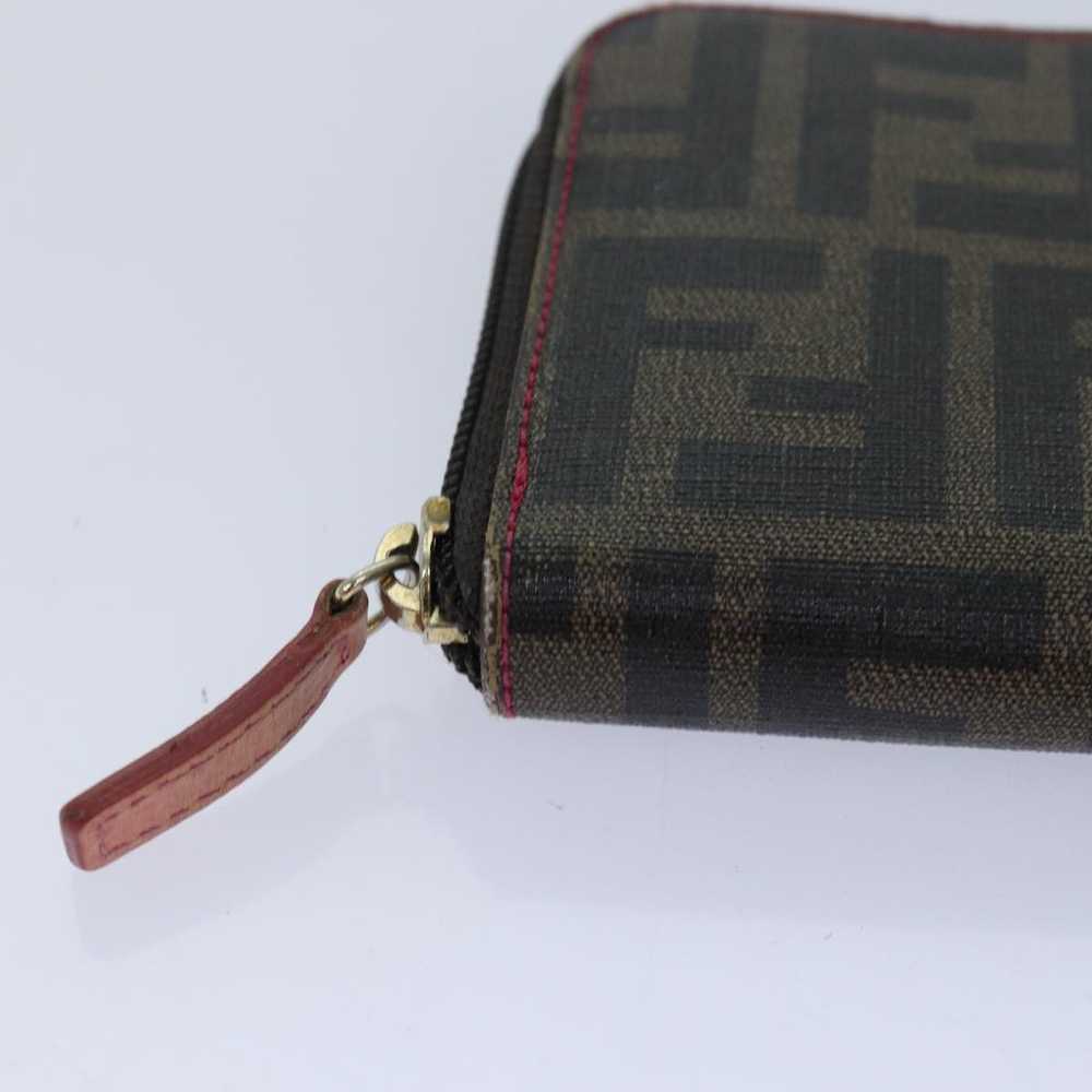 Fendi FENDI Zucca Canvas Long Wallet Black Brown … - image 7