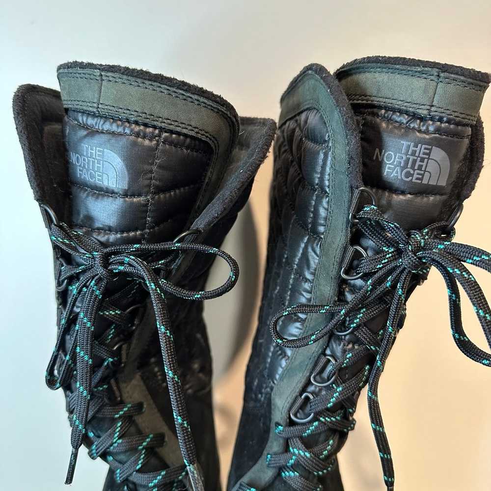 North Face Boots Womens 8.5 Thermoball Puffer Tal… - image 2