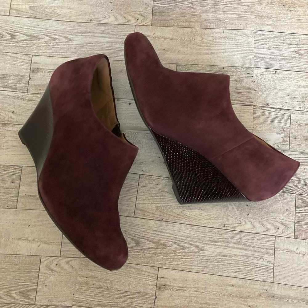 Clarks Artisan Ankle Booties 9M Burgundy Purity F… - image 7