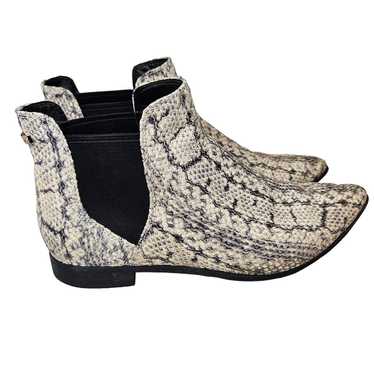 Cole Haan Grand OS Hara Bootie Python Embossed Lea