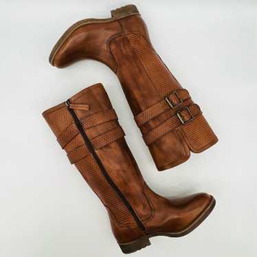 New! ROAN Women’s Date Riding Boot in Tan Nappa Le