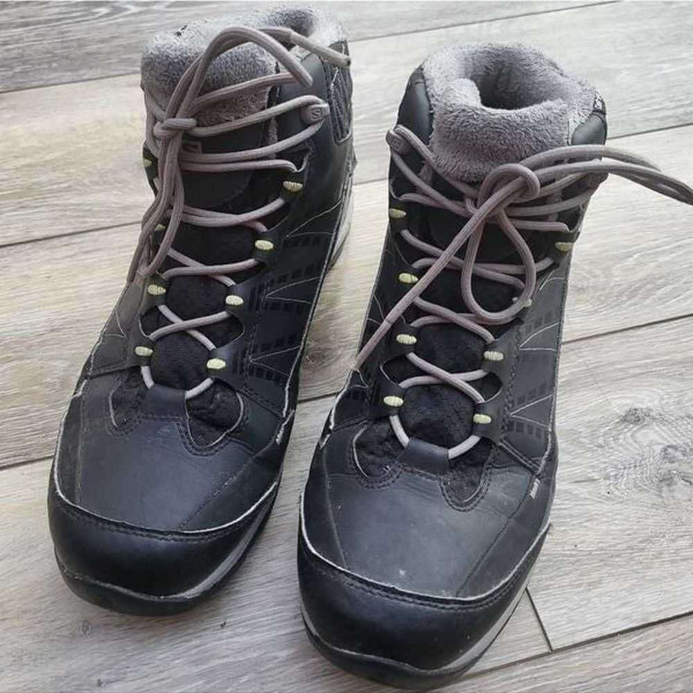 SALOMON KAINA CS WP W SNOW BOOT - Black/grey WOME… - image 9