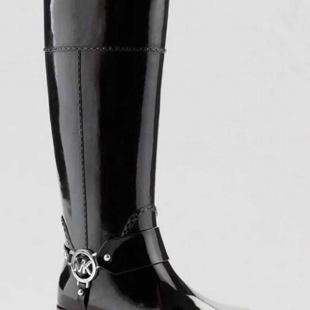 Michael Kors Tall Harness Rain Boots - image 1