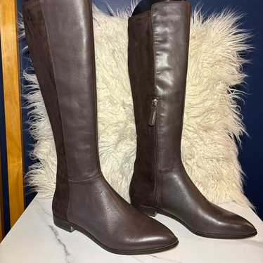 NWOT - Nine West - Tall Brown Boots (5.5)