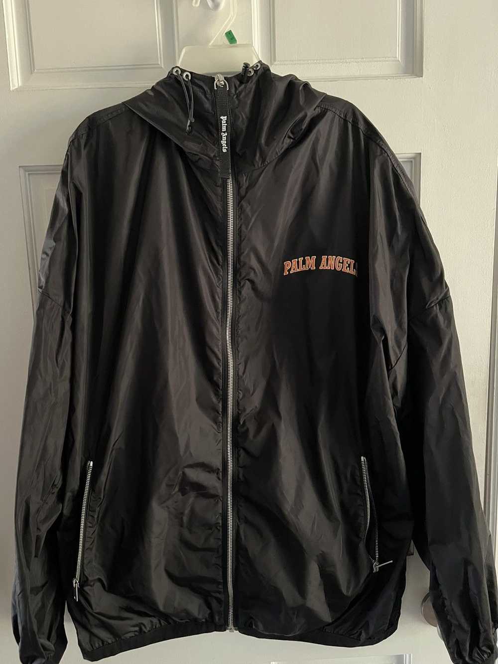 Palm Angels Palm Angels College Logo Windbreaker … - image 1