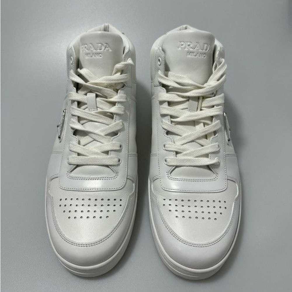 Prada Prada Downtown Mid-Top Sneakers White Men’s… - image 2