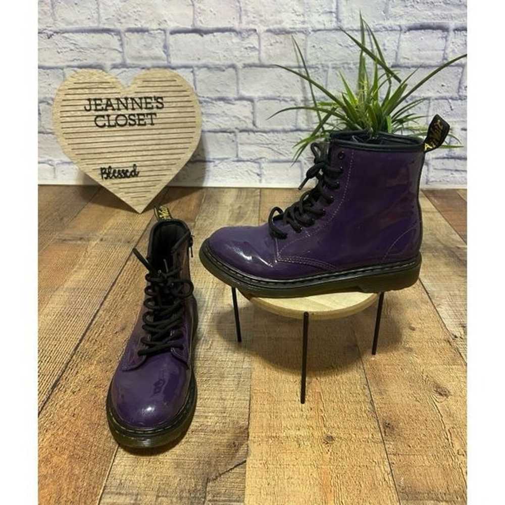 Dr. Martens size 5 purple 1460 J 8 eyelet  These … - image 10