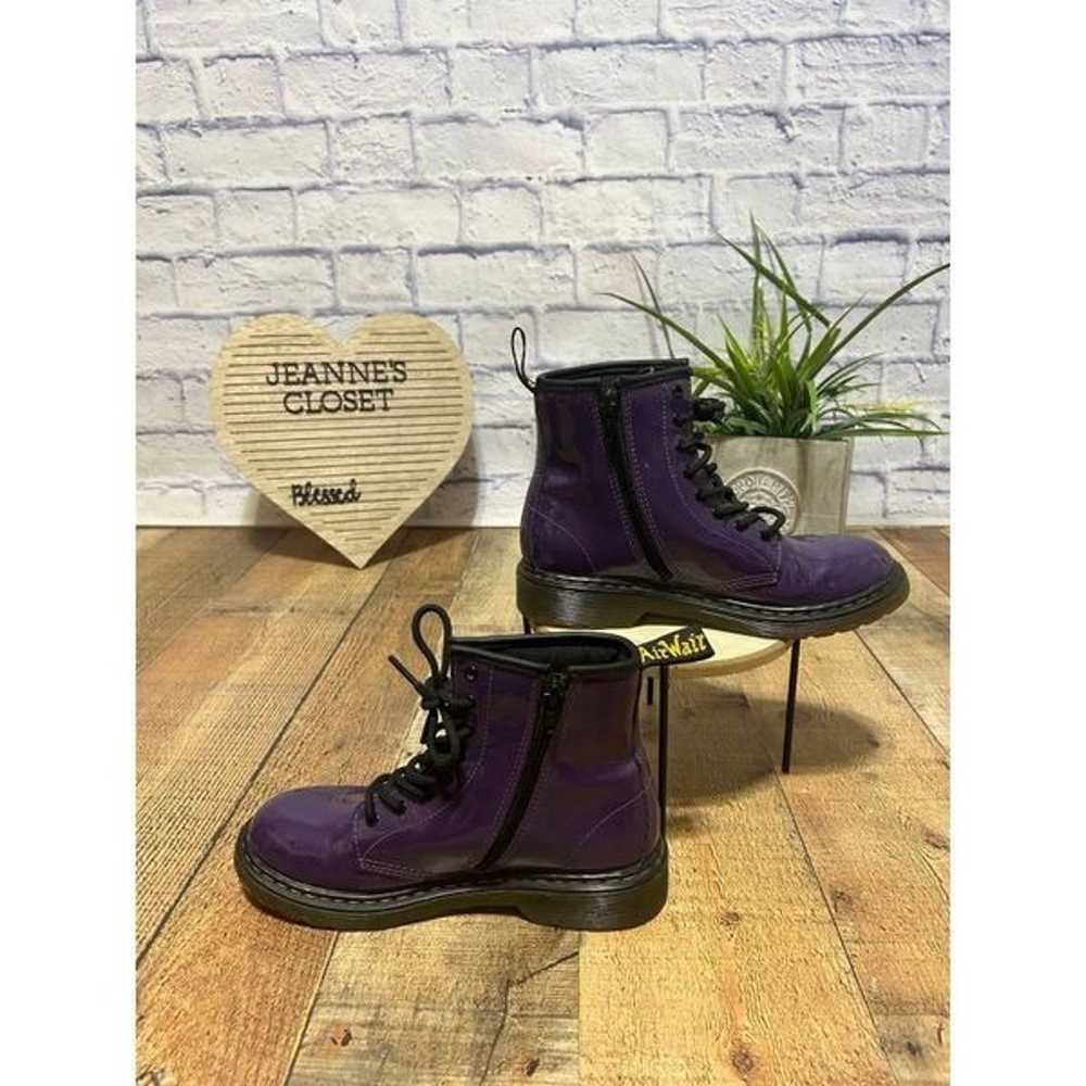 Dr. Martens size 5 purple 1460 J 8 eyelet  These … - image 3