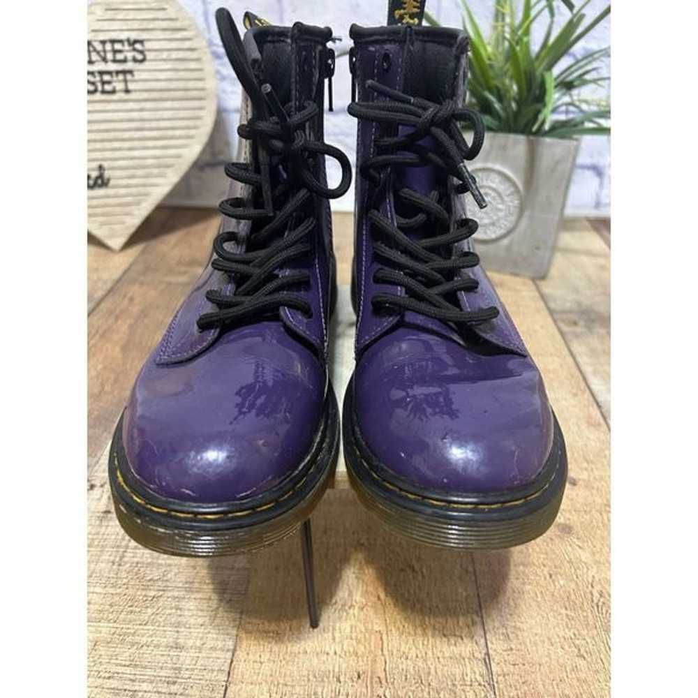 Dr. Martens size 5 purple 1460 J 8 eyelet  These … - image 4