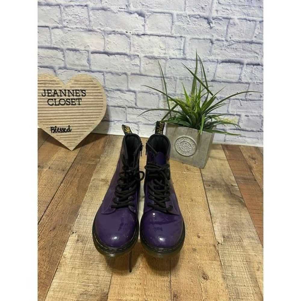 Dr. Martens size 5 purple 1460 J 8 eyelet  These … - image 5