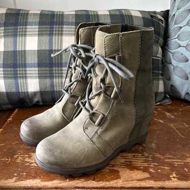 Sorel Joan Arctic wedge boots