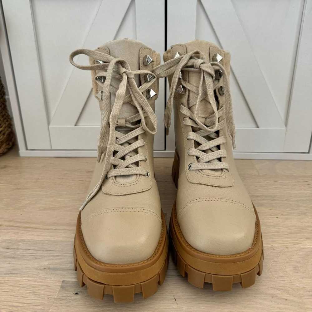 Schutz x Revolve Sutton  Lace Up Combat Boot - image 3