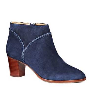 Jack Rogers Blue Suede Chandler Bootie size 9.5 - image 1