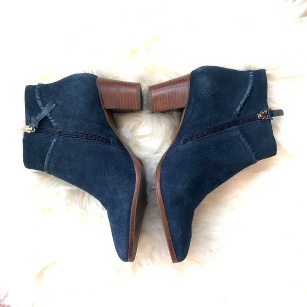 Jack Rogers Blue Suede Chandler Bootie size 9.5 - image 3