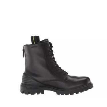 ECCO Women's Combat Grunge Boots 40 Tredtray Black