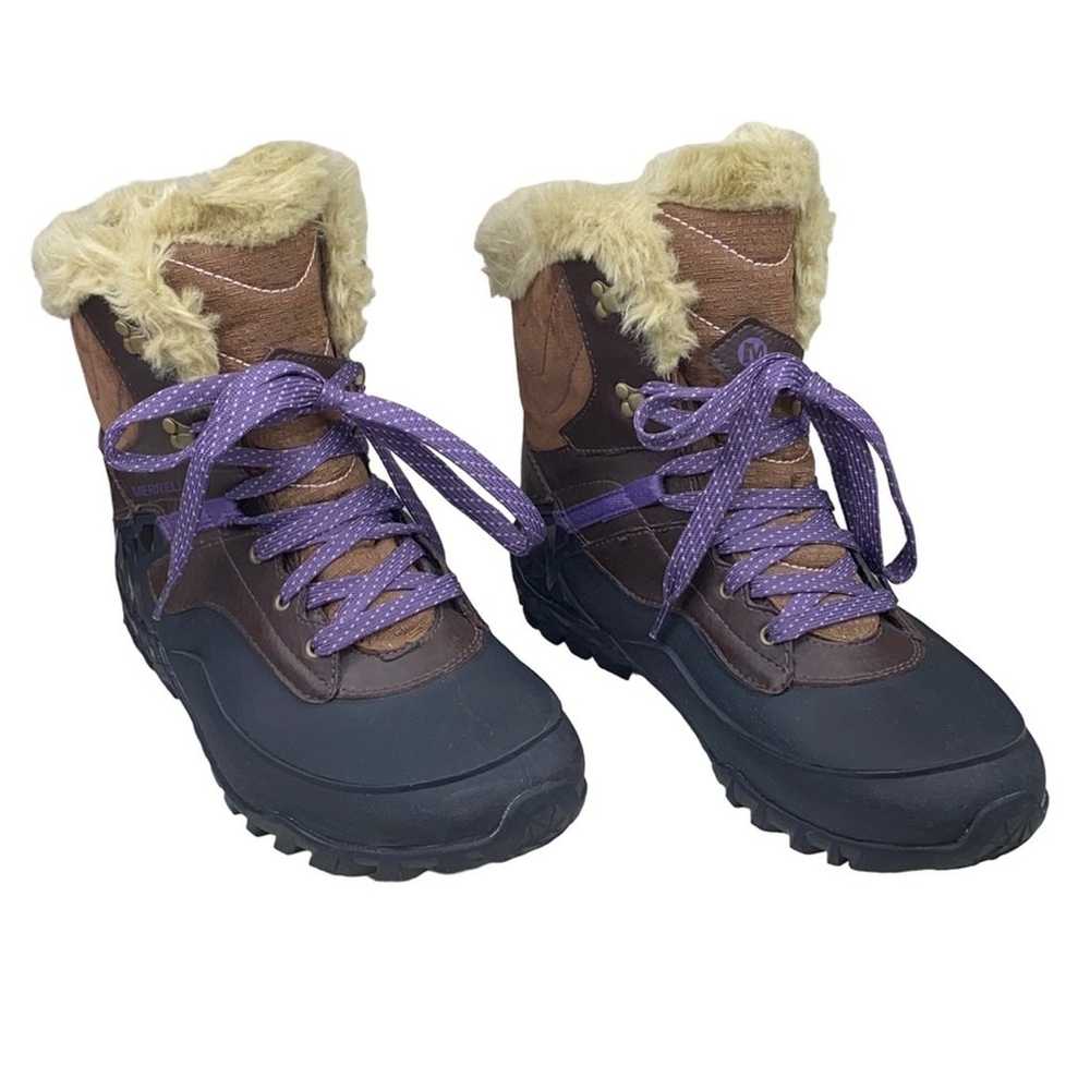 Merrell Women’s Brown Aurora 6 Waterproof Ice & S… - image 2