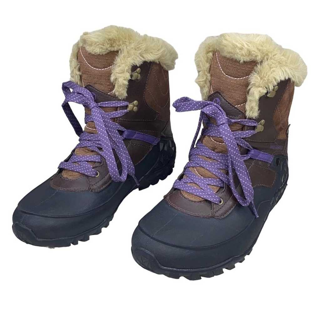 Merrell Women’s Brown Aurora 6 Waterproof Ice & S… - image 5