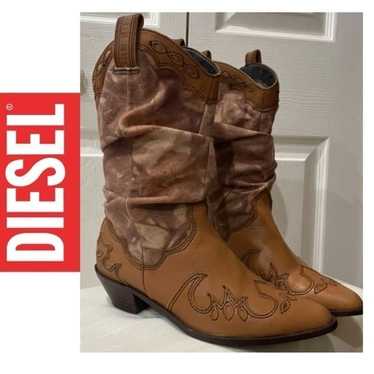 VINTAGE DIESEL   WESTERN BOOTS MOLLADA LEATHER CA… - image 1