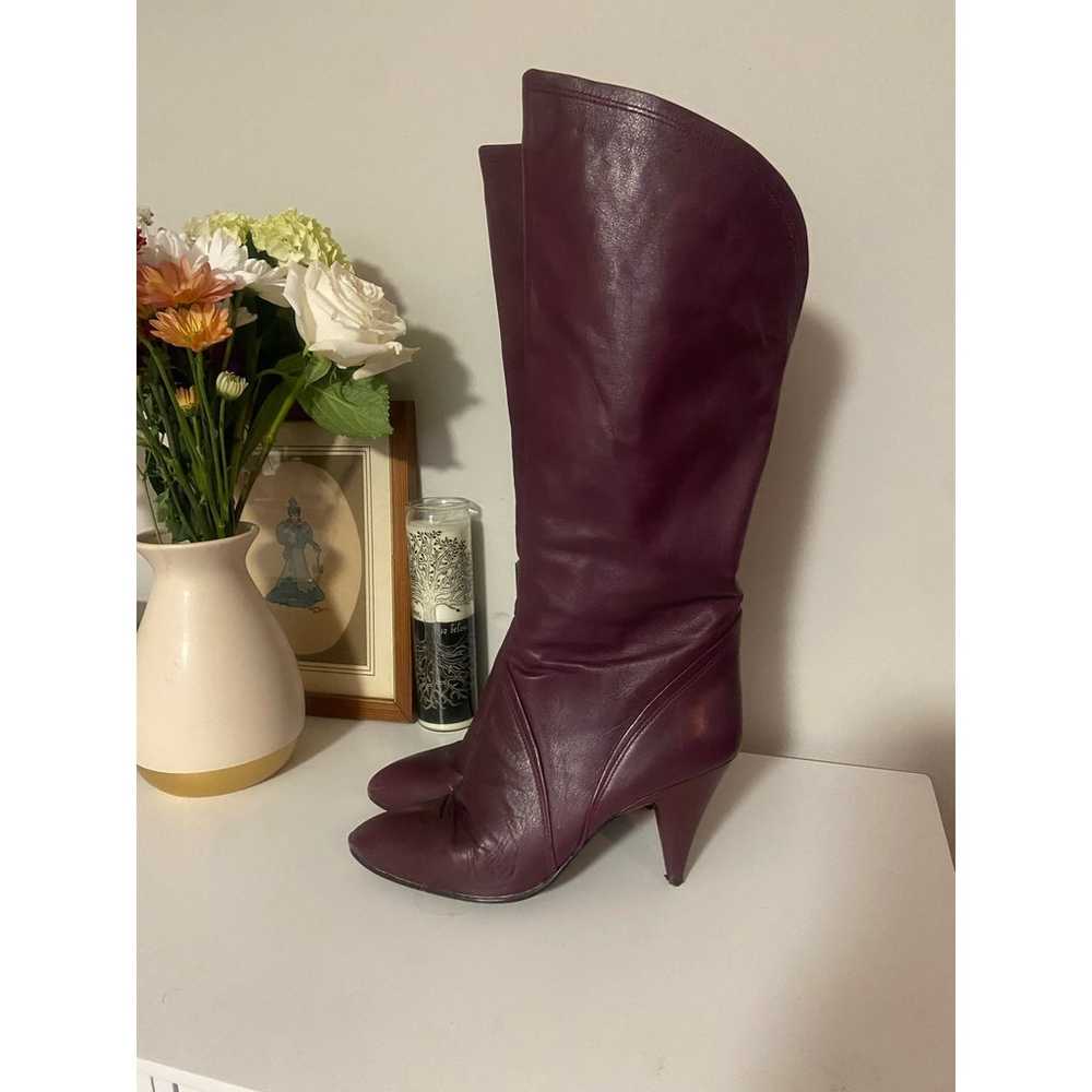 Gloria Vanderbilt Vintage 1970’s leather boots - image 2