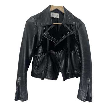 Claudie Pierlot Leather biker jacket - image 1