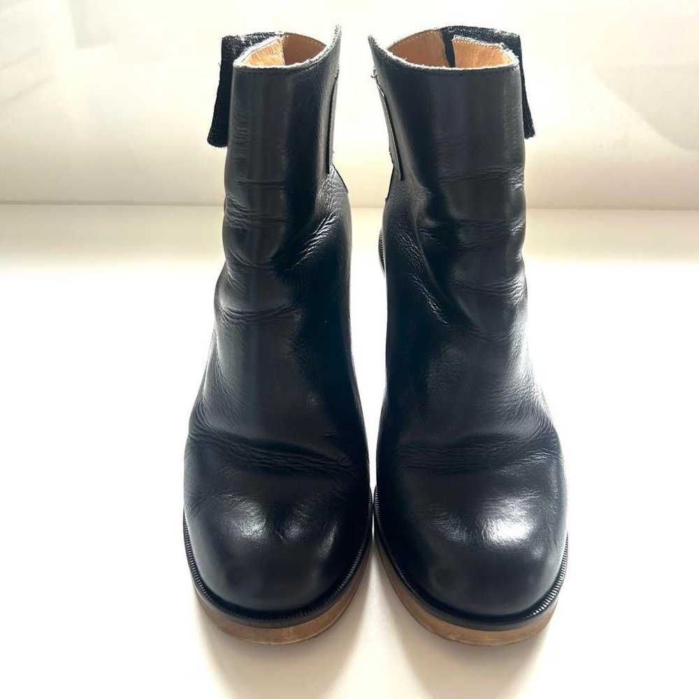 MM6 Maison Margiela Leather Boots Black Size 35 - image 2