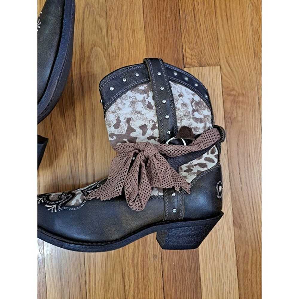 Rockin Country Women's Size 8M Cowgirl Boots Anim… - image 3