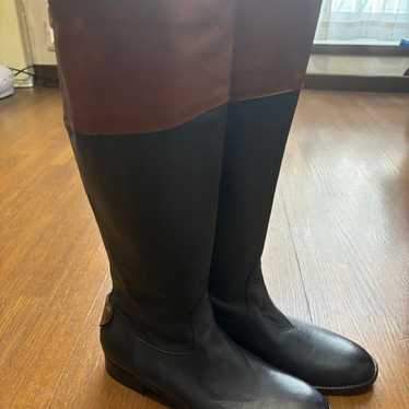 Import Italian leather long boots. - image 1