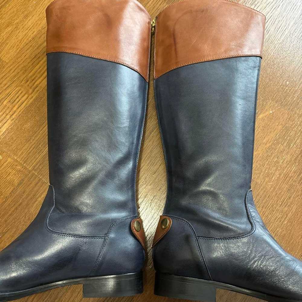 Import Italian leather long boots. - image 5