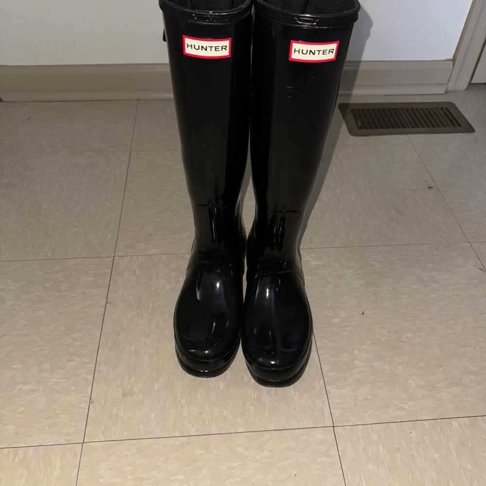 Hunter boots size 9 - image 4