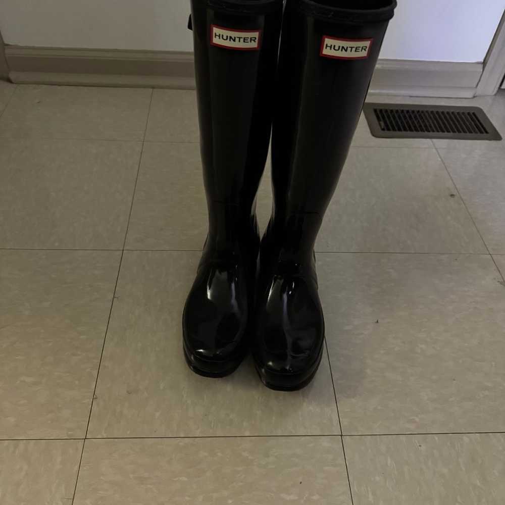 Hunter boots size 9 - image 5