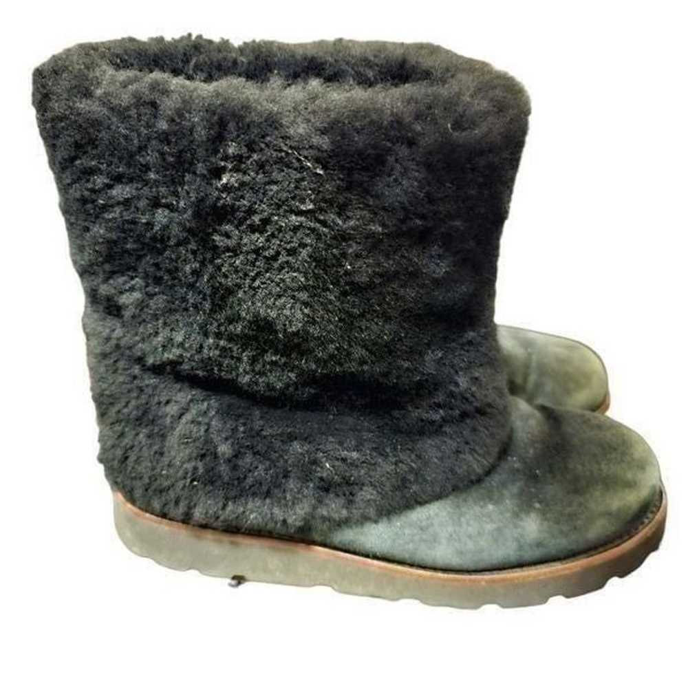 UGG "Maylin" Black Suede Boots - Size 8 - image 1