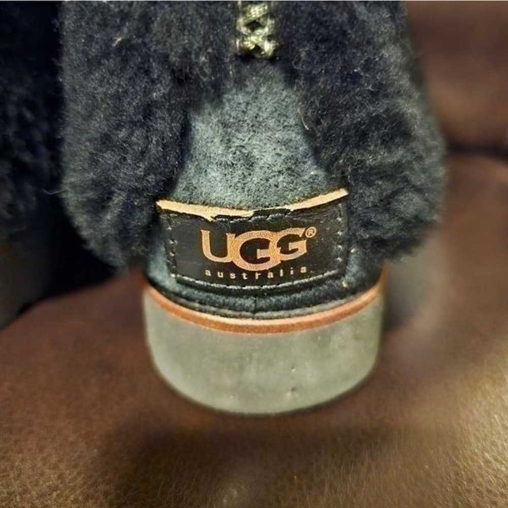 UGG "Maylin" Black Suede Boots - Size 8 - image 6