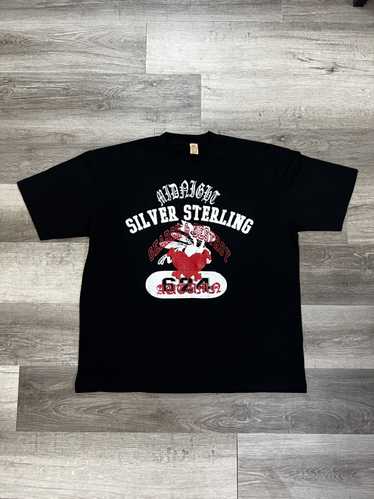 Vintage Silver sterling double sided t shirt - image 1