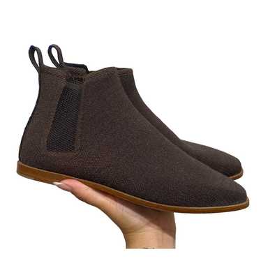 Rothy’s The Merino Wool Ankle Chelsea Boot Brown … - image 1