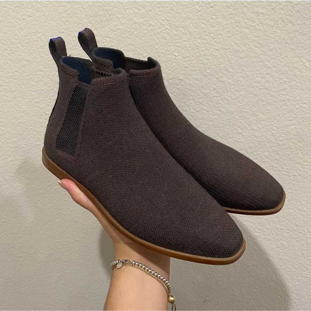 Rothy’s The Merino Wool Ankle Chelsea Boot Brown … - image 2