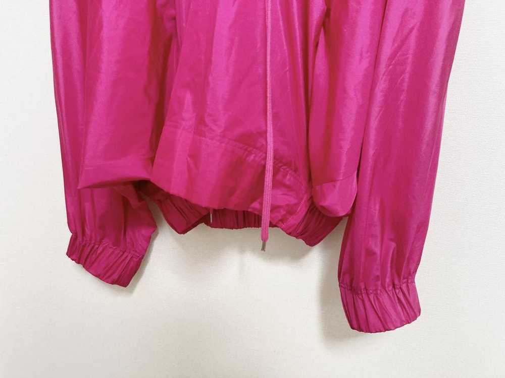 Dior × Kris Van Assche Magenta rare silk dolman a… - image 5