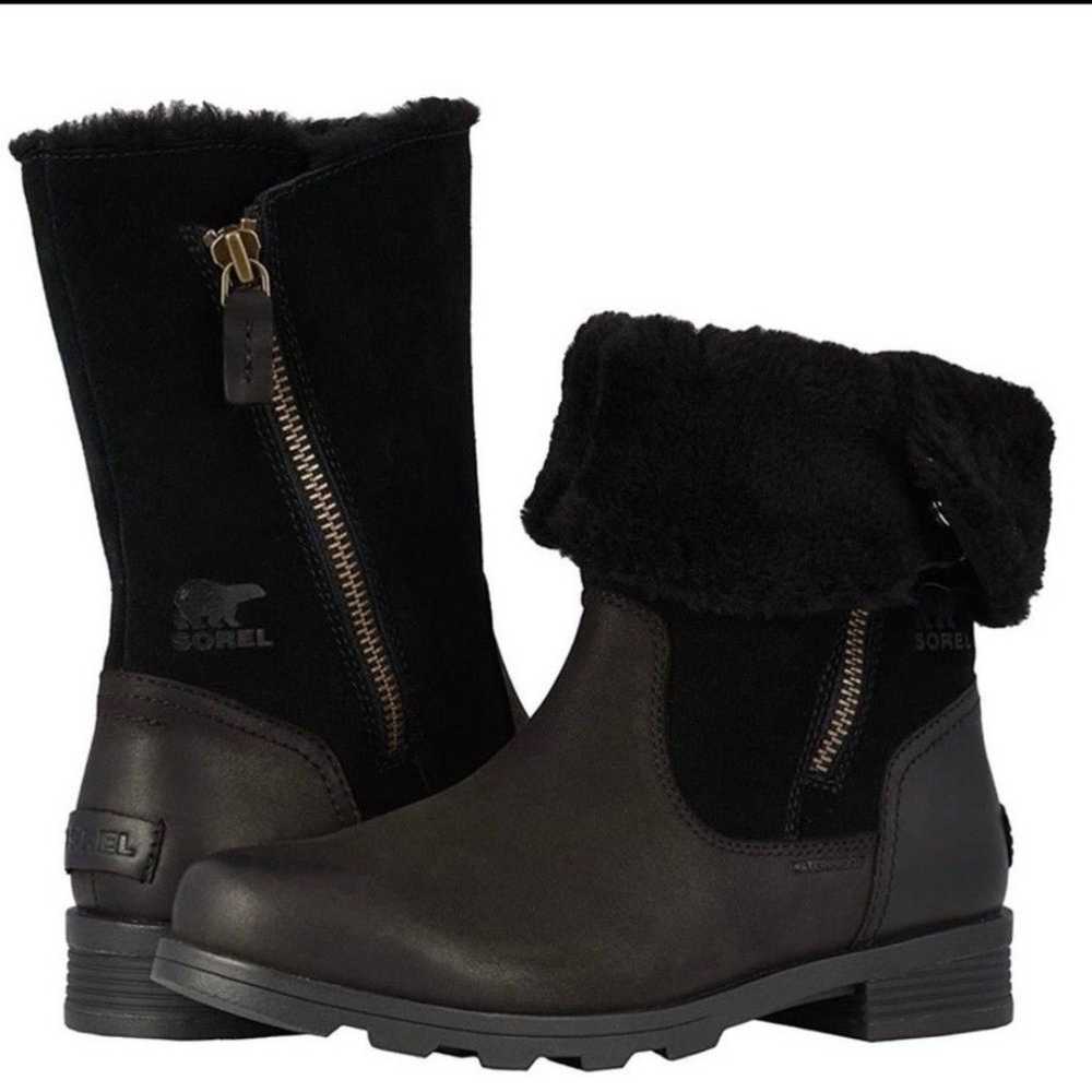 Sorel Emelie Foldover Waterproof Mid Calf Boot 7 - image 1