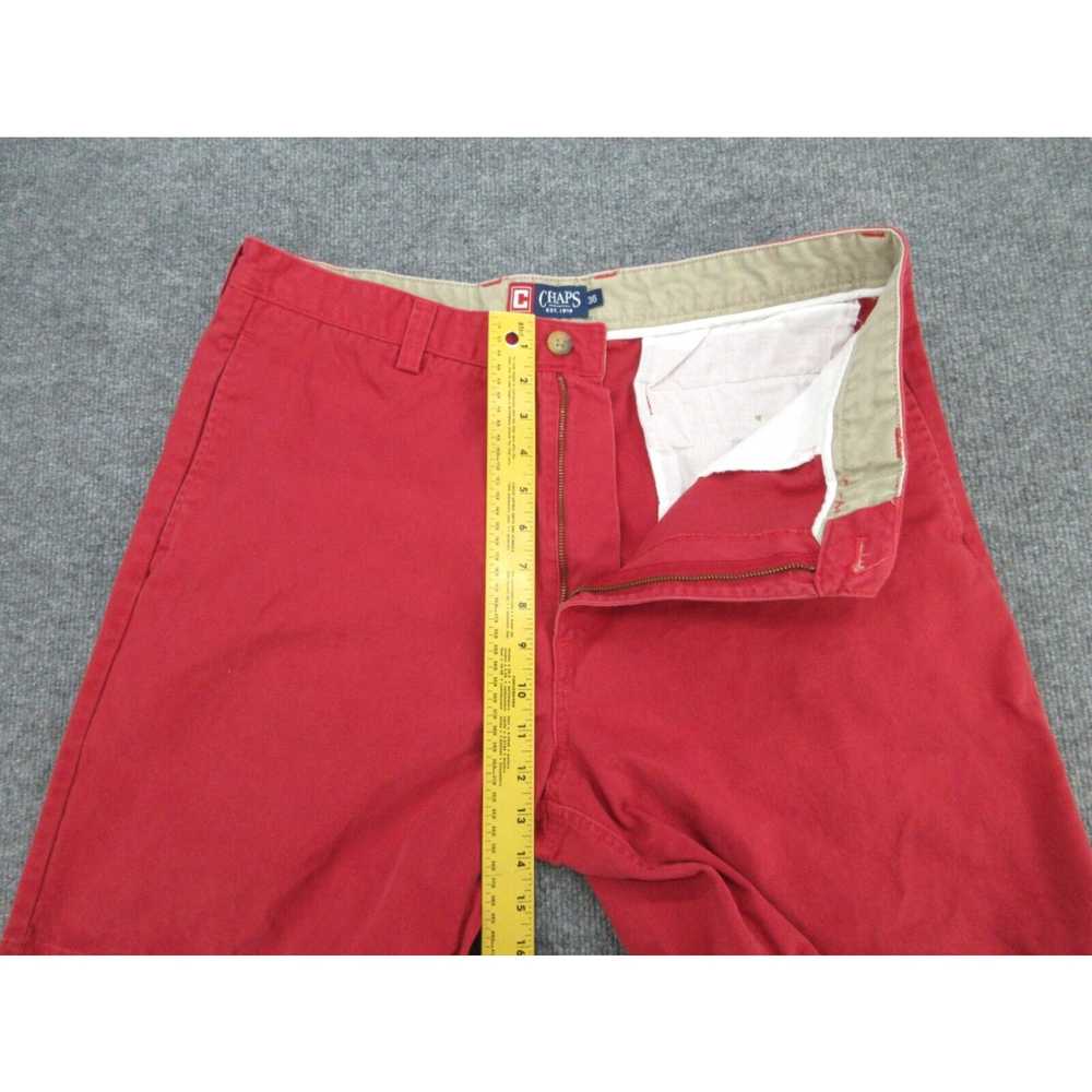 Chaps Ralph Lauren Chaps Shorts Adult 36 Red Casu… - image 3