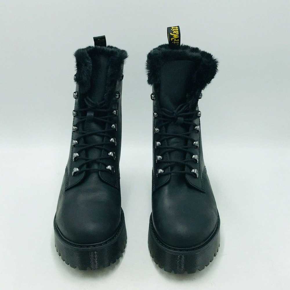 Dr. Martens Women's 11 Leona Fur Lined Heeled Boo… - image 4