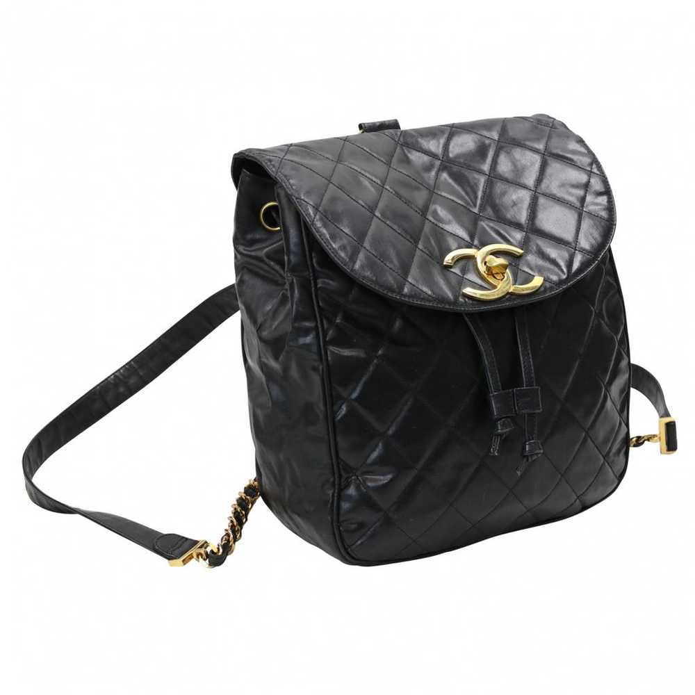 Chanel Duma leather backpack - image 2