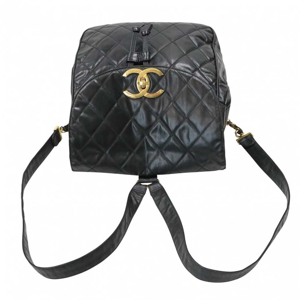 Chanel Duma leather backpack - image 3