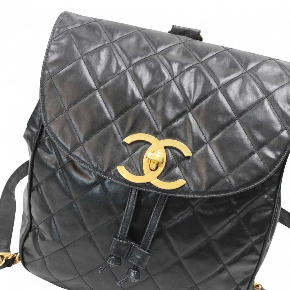 Chanel Duma leather backpack - image 7