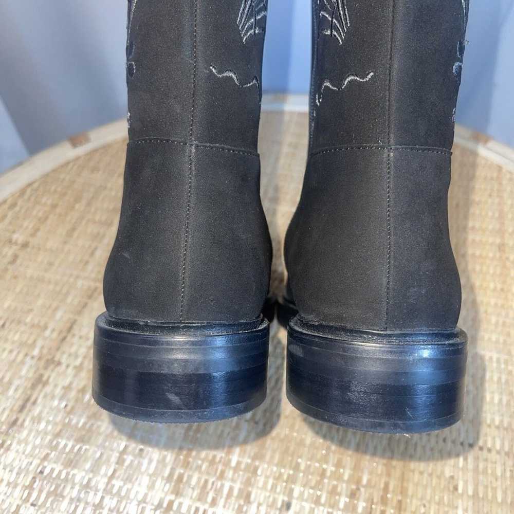 Johnny Was Watipaso Tall Embrodery Black Boot Sz 8 - image 9