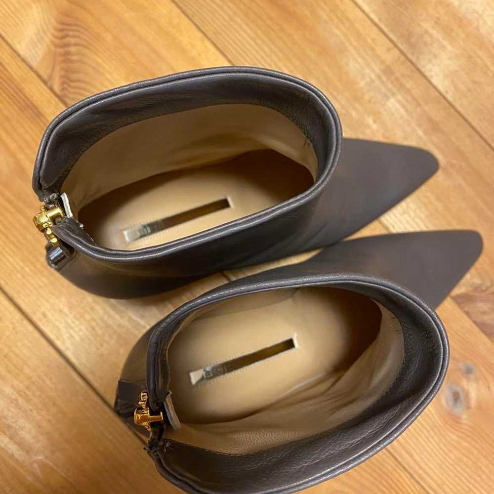 【Autumn Shoes】Brand New BRENTA Beige Leather Poin… - image 4