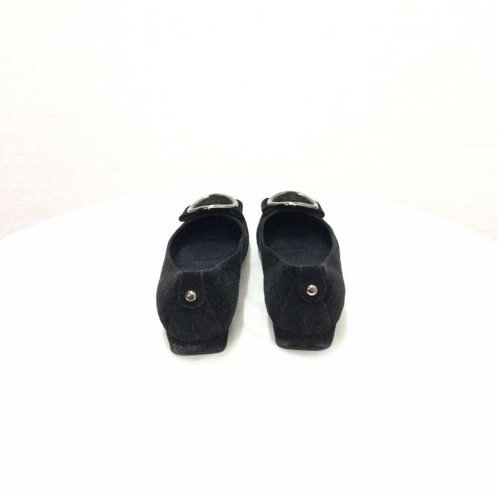 Stuart Weitzman Women Shoes, Black Suede Slip On … - image 3