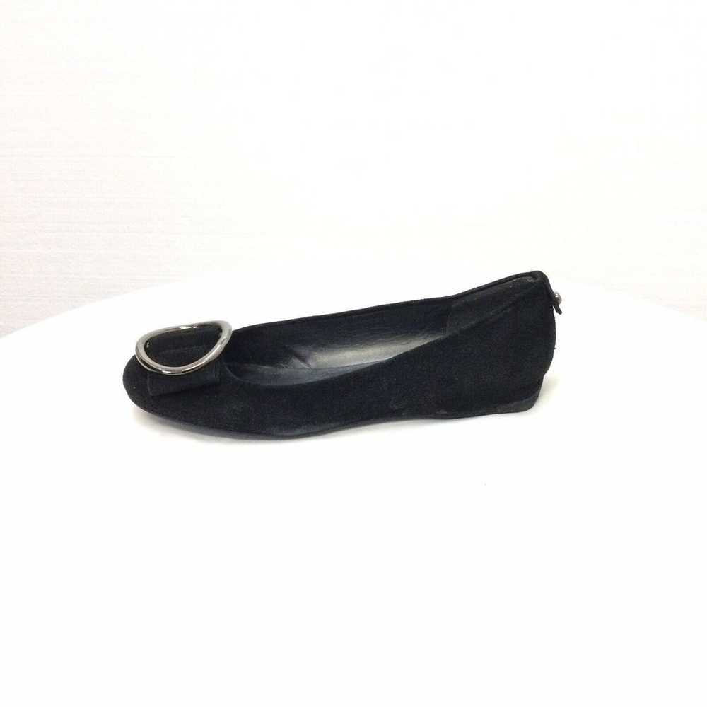 Stuart Weitzman Women Shoes, Black Suede Slip On … - image 4