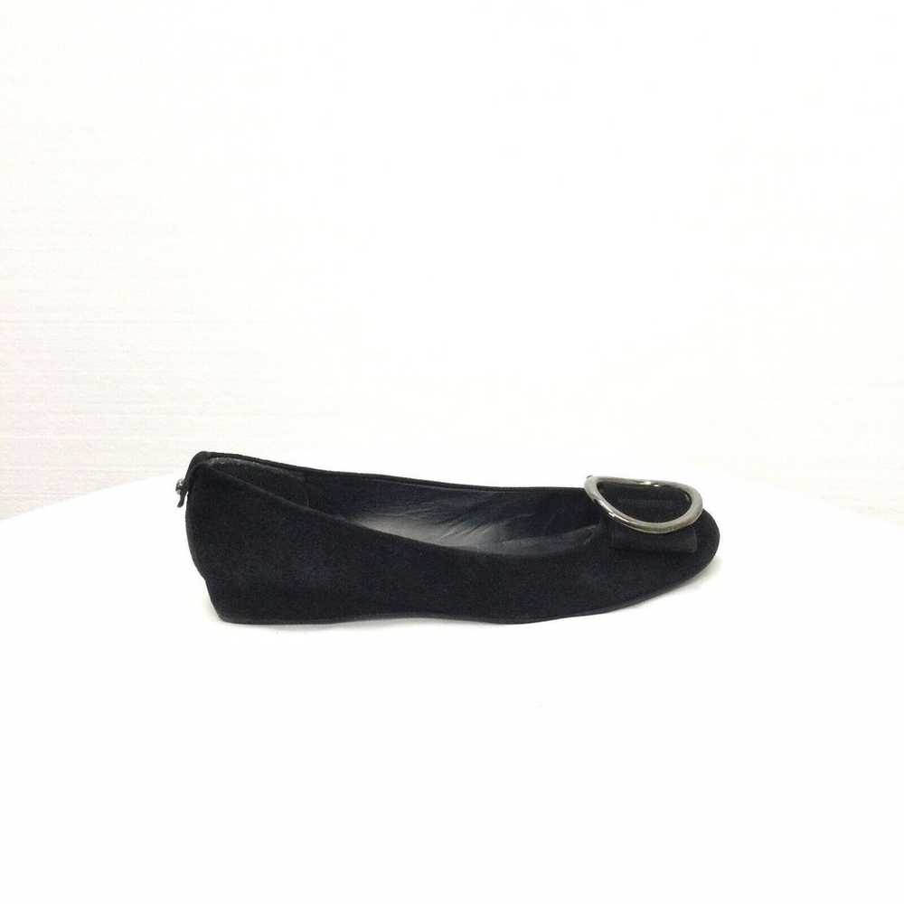 Stuart Weitzman Women Shoes, Black Suede Slip On … - image 8